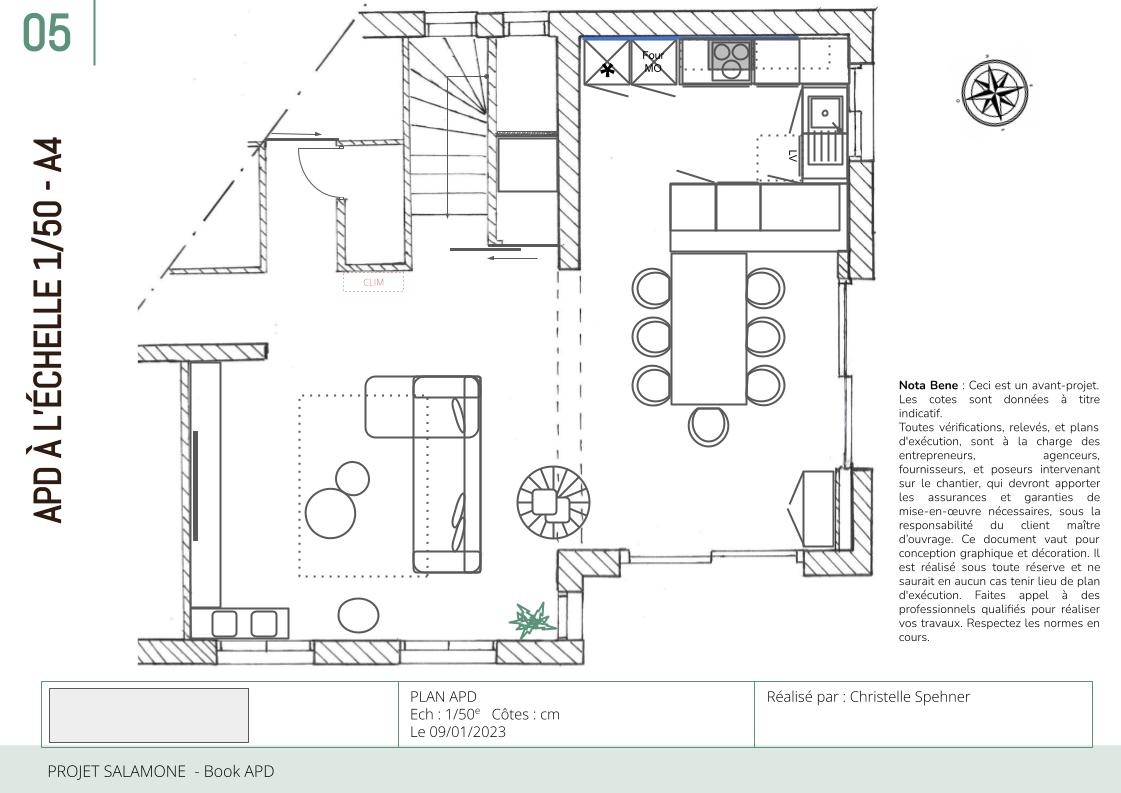 Projet SALAMONE - Book APD - Plan 2D